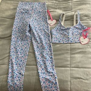 Love Shack Fancy x Beach Riot floral set
